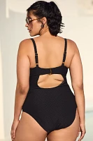 Andie Swim Plus Bermuda One-Piece Swimsuit