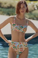 Andie x Sunshine Tienda High-Waisted Cheeky Bikini Bottoms