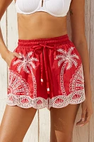 Farm Rio Palm Tree Shorts