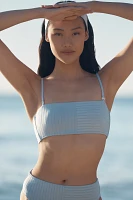 Sanctuary Refresh Rib Bandeau Bikini Top