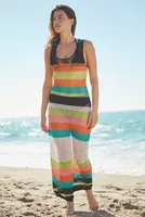 PilyQ Shiloh Crochet Cover-Up Dress
