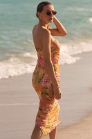 PQ Swim Sofia Strapless Maxi Dress