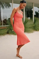 PQ Swim Peggy Crochet Midi Dress