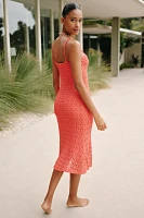 PQ Swim Peggy Crochet Midi Dress