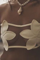 Bahia Maria x Anthropologie Plumeria Bikini Top