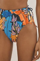 Farm Rio High-Waisted Bikini Bottoms