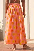 Farm Rio x Anthropologie Sun Midi Skirt