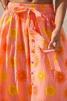 Farm Rio x Anthropologie Sun Midi Skirt