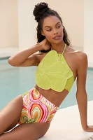 Farm Rio x Anthropologie High-Rise Bikini Bottoms