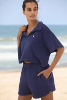 Polo Ralph Lauren Terry Shirt & Short Cover-Up Set