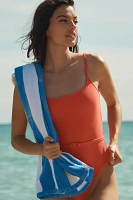 Polo Ralph Lauren Kennedy Belted One-Piece Swimsuit