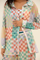 Maaji Chess Manele Buttondown Top