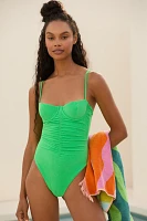 Maaji Parakeet Reversible One-Piece Swimsuit