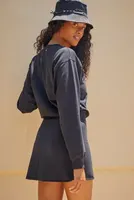 LSPACE Long-Sleeve Groove Dress