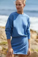LSPACE Long-Sleeve Groove Mini Dress