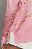 Beach Riot Callie Candy Cane Sweater