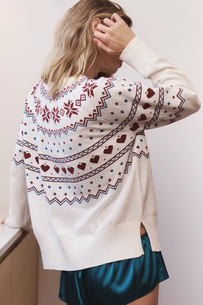 Beach Riot Elizabeth Fairisle Sweater