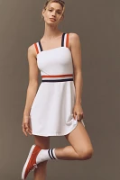Beach Riot x Anthropologie USA Pleated Mini Dress