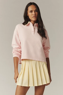 Beach Riot x Anthropologie Irina Pleated Mini Skirt