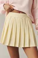 Beach Riot x Anthropologie Irina Pleated Mini Skirt