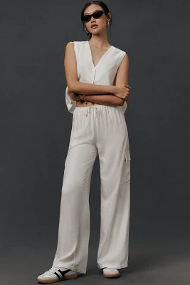 Beach Riot Amara Linen Blend Cargo Pants