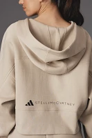 adidas by Stella McCartney TrueCasuals Sportswear Cropped Hooded Sweatshirt