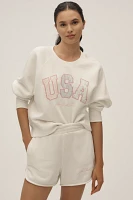 LoveShackFancy Stellina Pullover Sweatshirt