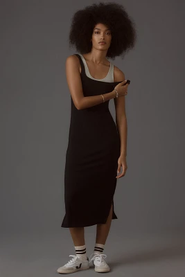 Spiritual Gangster Valerie Sleeveless Midi Dress