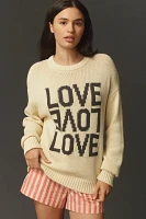 Spiritual Gangster Love Mantra Pullover Sweater