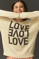 Spiritual Gangster Love Mantra Pullover Sweater