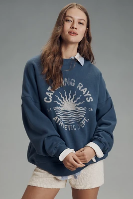 Spiritual Gangster Catching Rays Boyfriend Sweatshirt