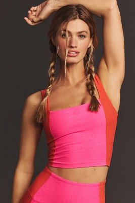 Beyond Yoga Spacedye Down The Block Cropped Tank