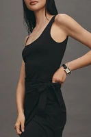 Beyond Yoga Intrigue Twist Knit Midi Dress