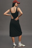 Beyond Yoga Intrigue Twist Knit Midi Dress