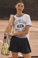 Beyond Yoga If You Pleats Mini Skirt