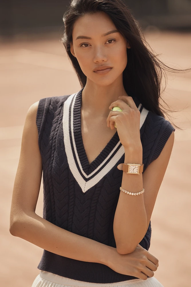 Beyond Yoga The Cable Knit Vest