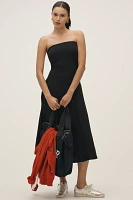 Beyond Yoga Featherweight Strapless Midi Dress