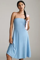 Beyond Yoga Featherweight Strapless Midi Dress