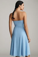 Beyond Yoga Featherweight Strapless Midi Dress