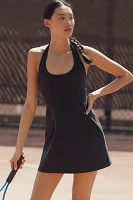Beyond Yoga Sleeveless Halter Mini Dress