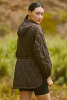 Varley Caitlin Quilted Hooded Jacket