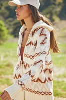 Varley Brooke Fairisle Cardigan Sweater