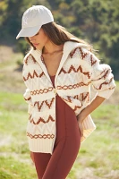 Varley Brooke Fairisle Cardigan Sweater