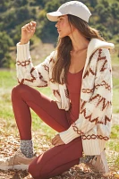 Varley Brooke Fairisle Cardigan Sweater