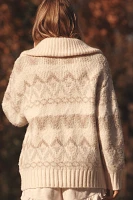 Varley Brooke Fairisle Cardigan Sweater