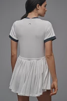 Varley Trent Short-Sleeve Court Mini Dress