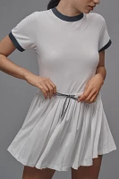Varley Trent Short-Sleeve Court Mini Dress