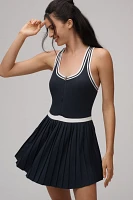 Varley Jane Sleeveless Court Mini Dress