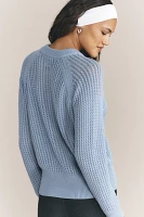 Varley Clay Long-Sleeve Knit Sweater