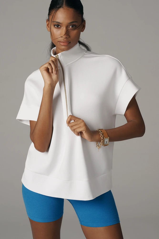 Varley Ritchie Short-Sleeve Sweatshirt